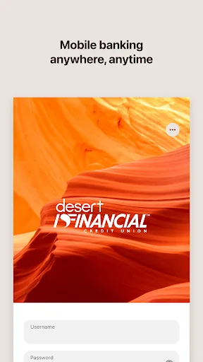 Desert Financial Mobile screenshot 1