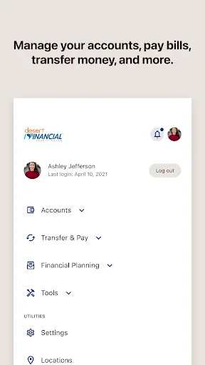 Desert Financial Mobile screenshot 4