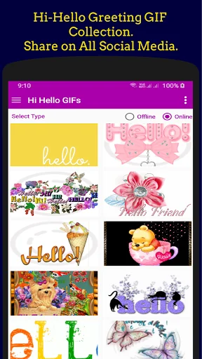 Hi Hello Stickers & GIF Chat screenshot 2