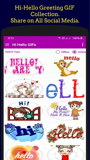 Hi Hello Stickers & GIF Chat screenshot 3