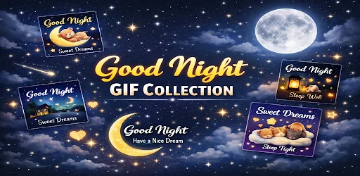 Good Night GIF Collection screenshot 1