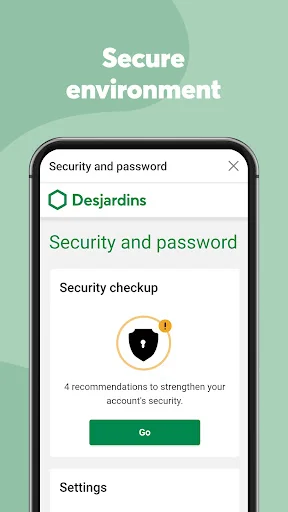 Desjardins mobile services screenshot 3