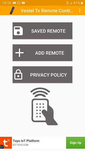 Vestel Tv Remote Control