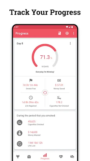 Quit Tracker: Stop Smoking screenshot 2
