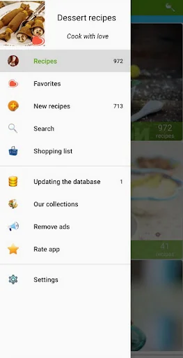 Dessert recipes screenshot 2