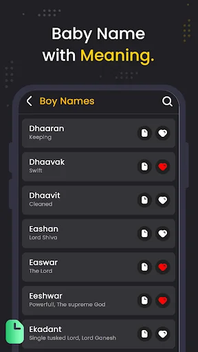 Baby Names - Name with Meaning screenshot 3