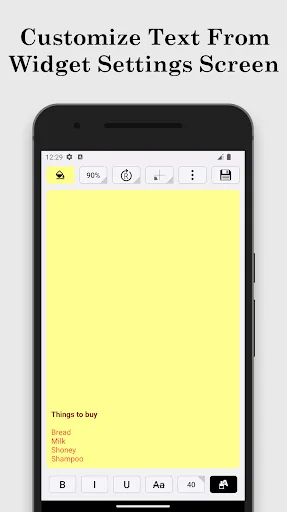 Colorful Sticky Notes + Widget screenshot 4