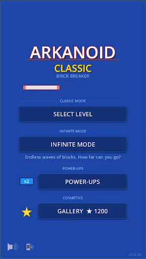 Arkanoid Classic screenshot 1