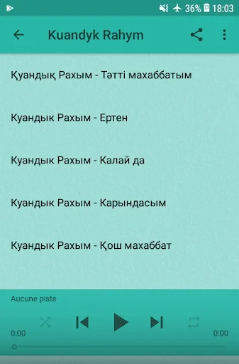 Қуандық Рахым әндері screenshot 2