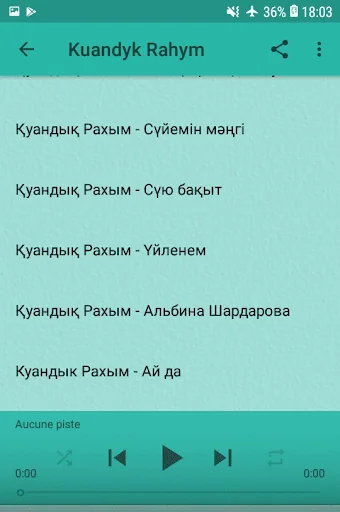 Қуандық Рахым әндері screenshot 3