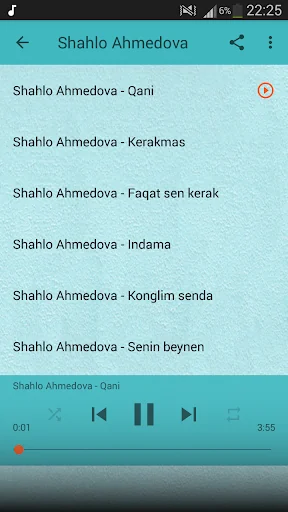 Shahlo Ahmedova Qo'shiqlari