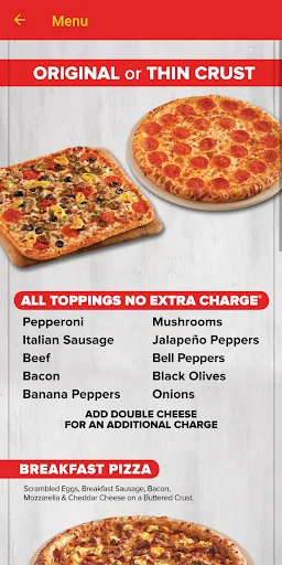 Hunt Brothers Pizza screenshot 4