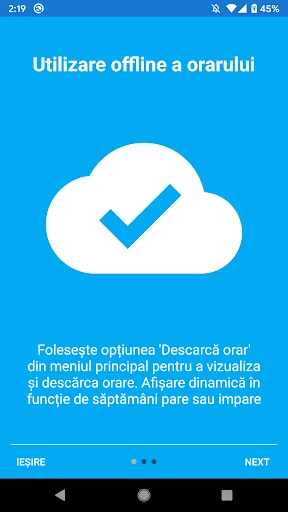 Orar USV