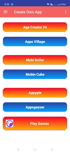 Build Own App