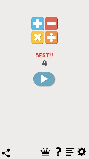 Brain training in math