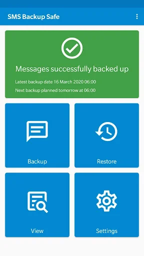 SMS Backup Safe