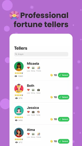 Telvé - Horoscope, Tarot screenshot 3