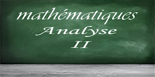 Maths : cours d’analyse II