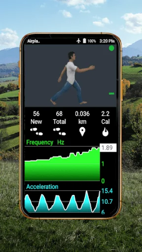 Step counter, pedometer