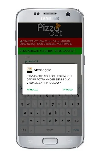 PIZZA EAT Gestione