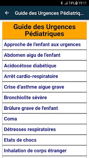 Urgences Pédiatriques