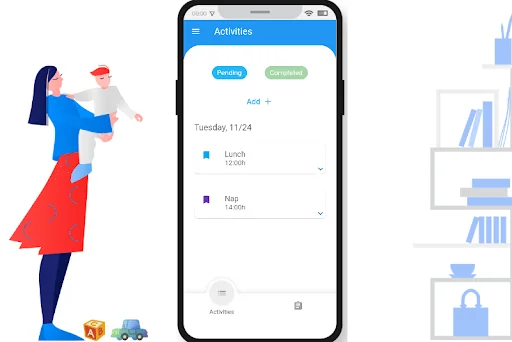 Kid's schedule - Simple Routin