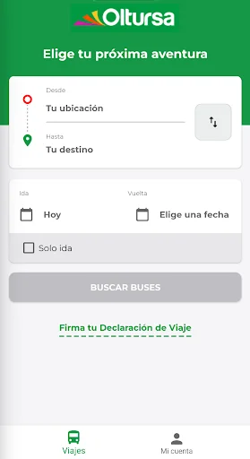 Oltursa Móvil - Pasajes de Bus screenshot 2