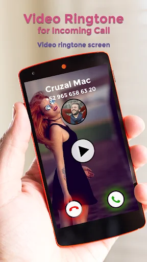 Video Ringtone for Incoming Ca screenshot 2