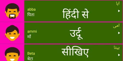 Learn Urdu From Hindi