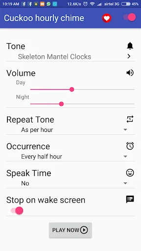 Cuckoo hourly chime