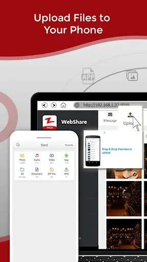 Zapya WebShare - File Sharing  screenshot 3
