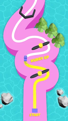 Path Color Line 3D - Draw & Go