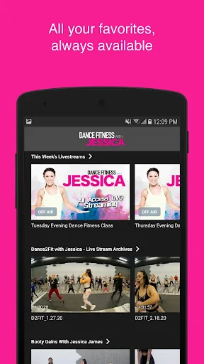 Dance Fitness with Jessica screenshot 3