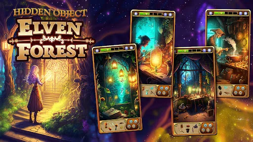 Hidden Object - Elven Forest screenshot 1