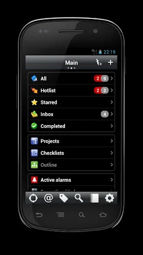 DGT GTD & To-Do List screenshot 1