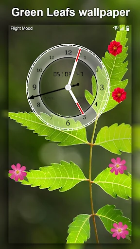 Green Leaf Live Wallpaper HD screenshot 3
