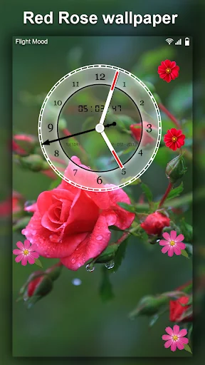 Red Rose Love Live Wallpaper screenshot 1