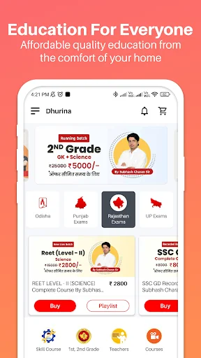 Dhurina – Govt Exam Prep App screenshot 2