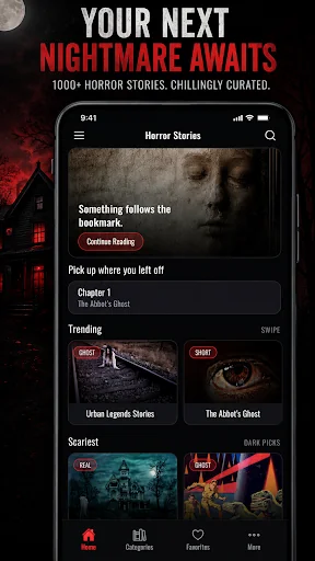 Scary Horror Stories Offline screenshot 2