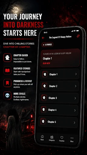 Scary Horror Stories Offline screenshot 4