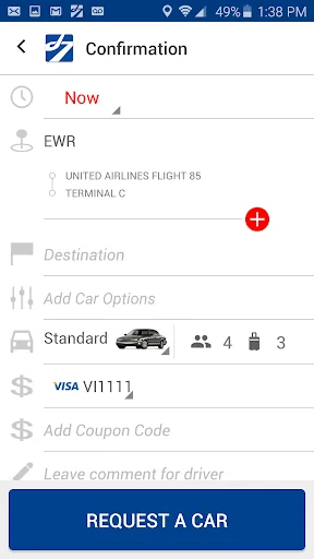 Dial 7 Car and Limousine screenshot 2