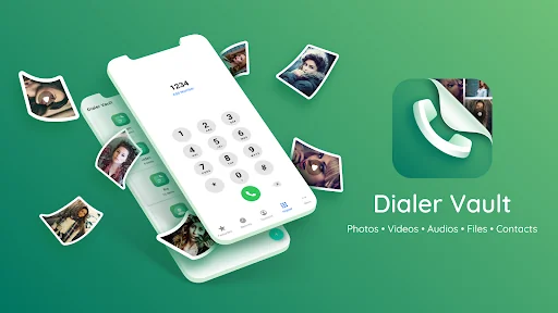 Dialer Vault Hide Photo Video screenshot 1