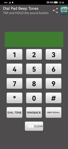 Dial Pad Beep Tones