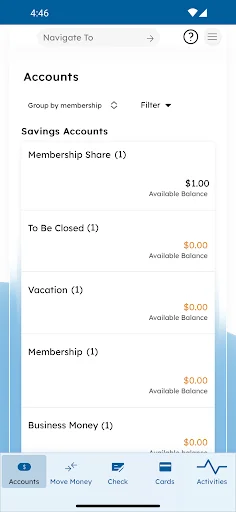 Diamond Credit Union Mobile screenshot 2