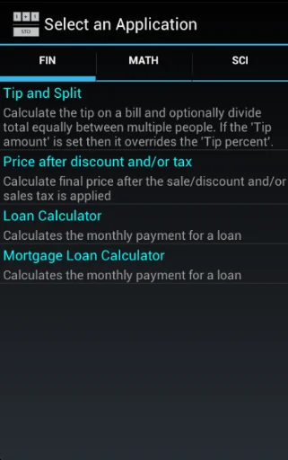 Calcularis Scientific Calc screenshot 3