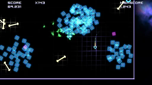 Particle Arcade Shooter screenshot 1