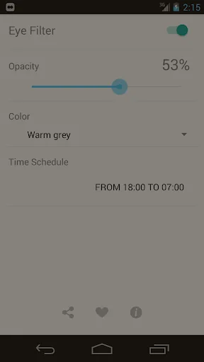 Eye Filter (Blue light filter) screenshot 4