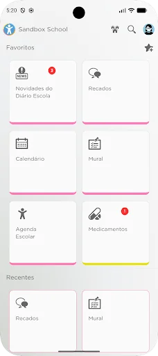 Diário Escola Mestres EF