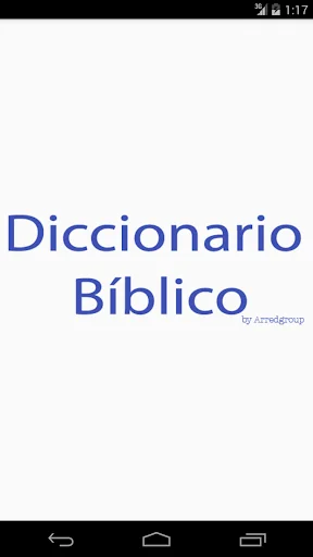 Diccionario Bíblico