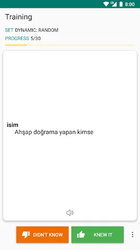 Turkish dictionary - offline screenshot 2
